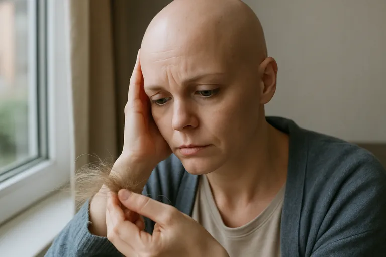 Wat haaruitval door kankerbehandeling met je doet en hoe je ermee omgaat Wat haaruitval door kankerbehandeling met je doet en hoe je ermee omgaat